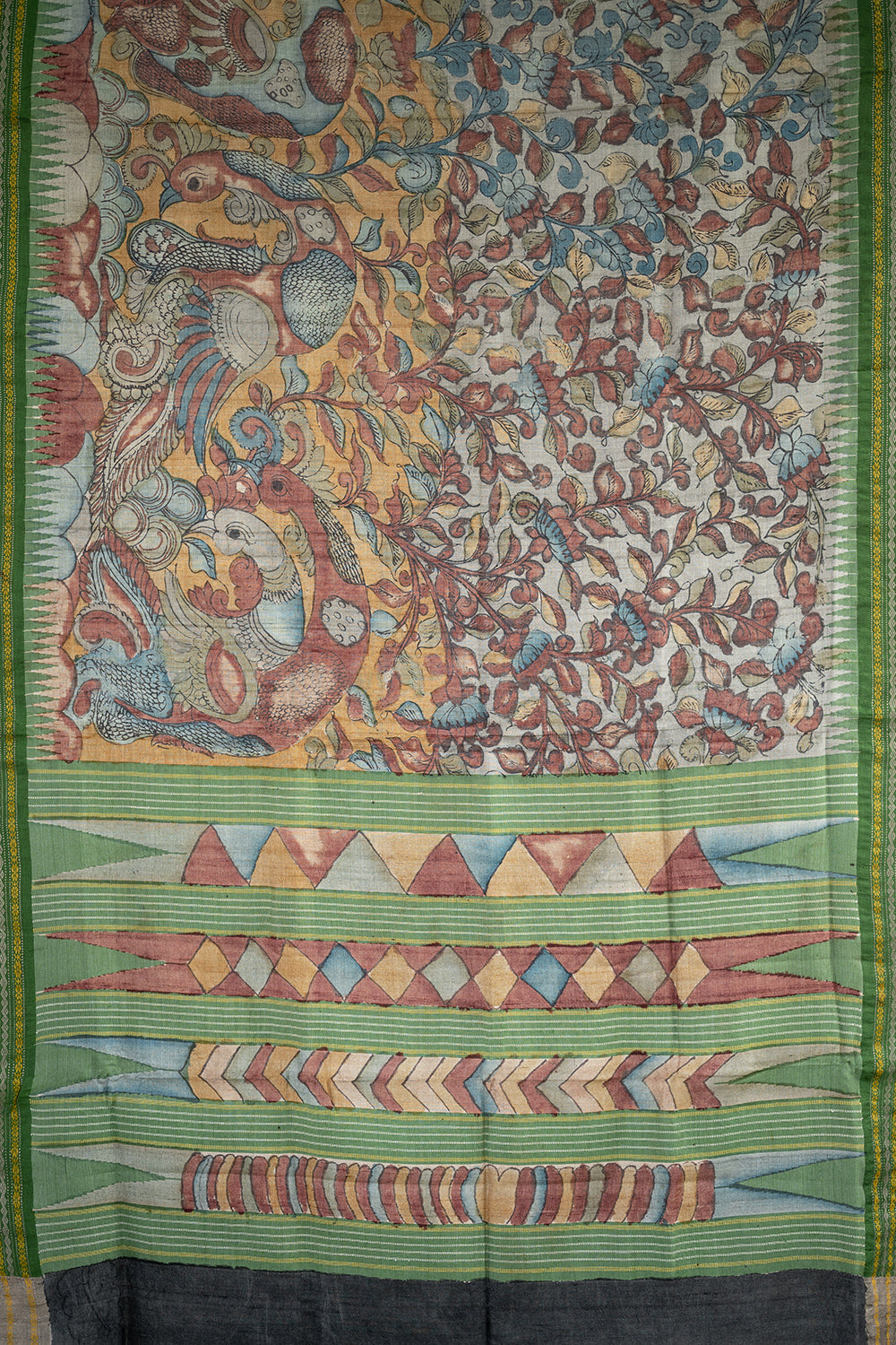 Pen Kalamkari Sarees  - Matkatus 